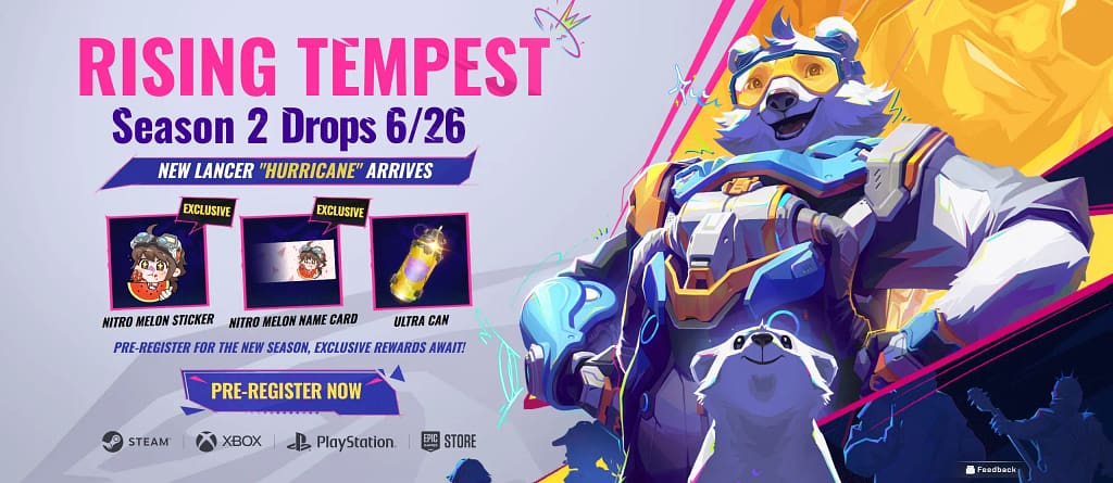 FragPunk Season 2 Pre Register Bonus 